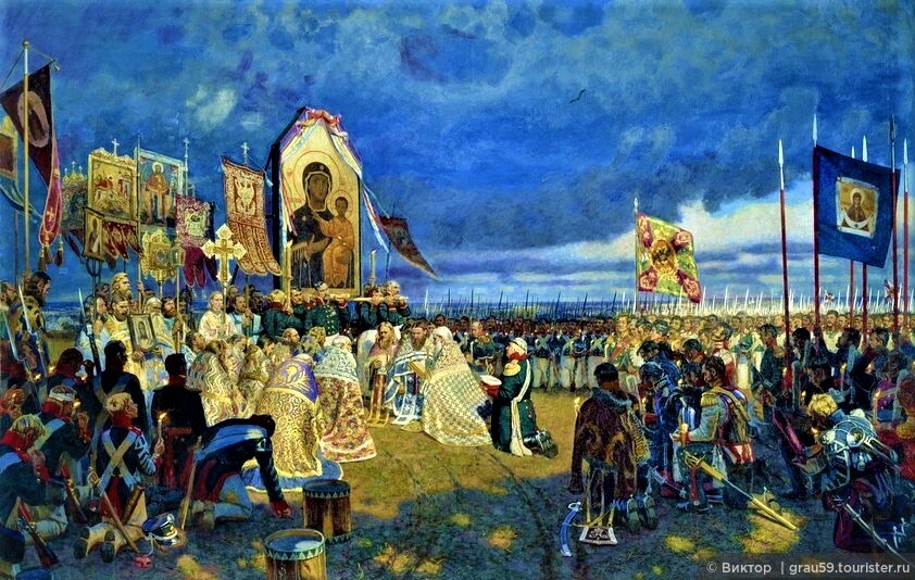 Егор Николаевич Зайцев Молебен На Бородинском Поле (2000-2002) (из Интернета)