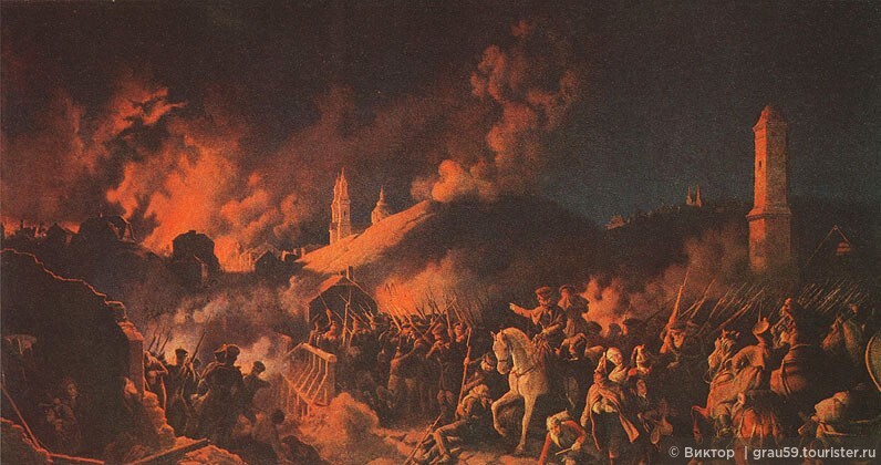 Петер фон Гесс. Битва под Полоцком (1812 г.) ( из Интернета)
