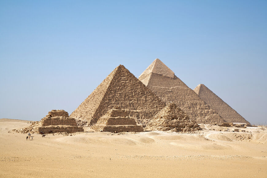 Пирамиды на плато Гиза