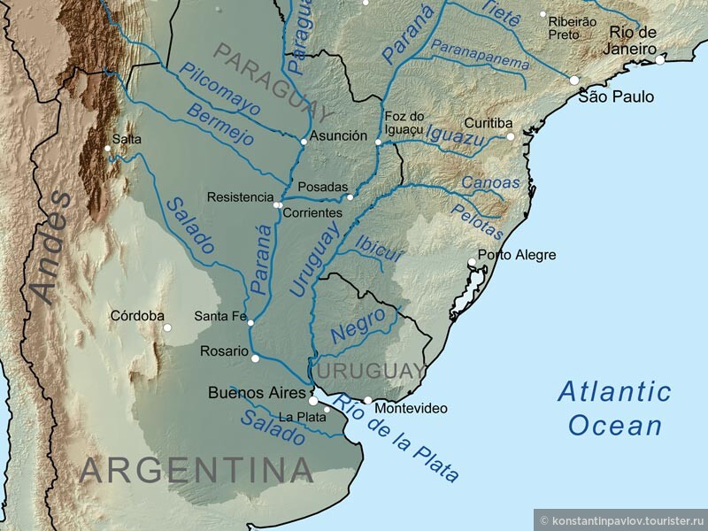 Уругвай. Там за «серебряной рекой» 