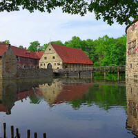Мюнстерланд. Каналы, озера и рыцарский замок Фишеринг