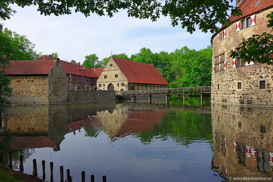 Мюнстерланд. Каналы, озера и рыцарский замок Фишеринг