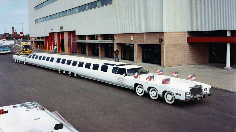 В США восстановят самый длинный лимузин на планете, попавший в Книгу рекордов Гиннесса (фото гиганта)