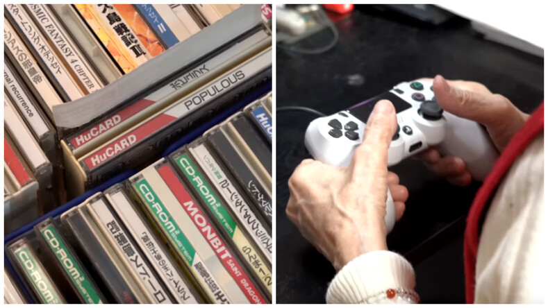 Самым старым геймером на планете стала 90-летняя бабушка (фото киберспортсмена, обыгравшего всех внуков в мире)