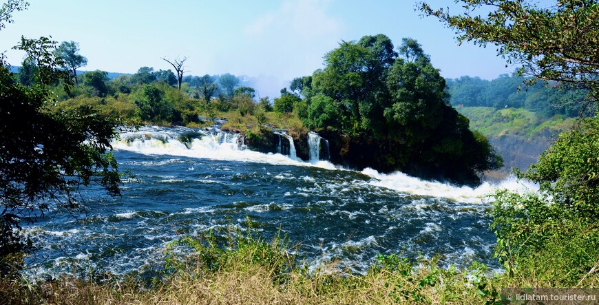 Водопад Виктория на стороне Зимбабве