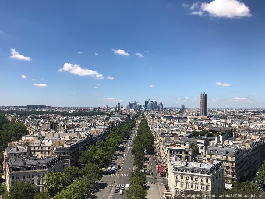 Триумфальная арка — визитная карточка Парижа