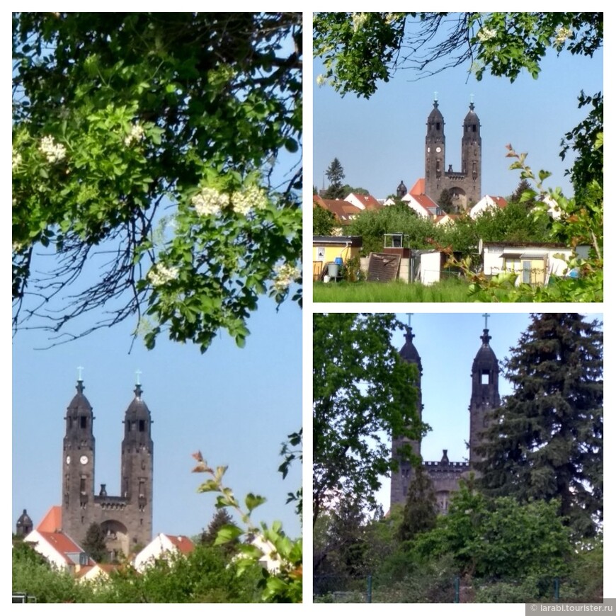 Прогулки по Дрездену: Главная достопримечательность Дрездена-Штрелена — Церковь Иисуса Христа (Christuskirche)