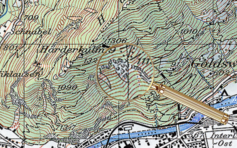 Картографы тайно прятали иллюстрации внутри карт Швейцарии: фото удивительных находок