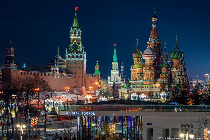 Москва: вид зимой
