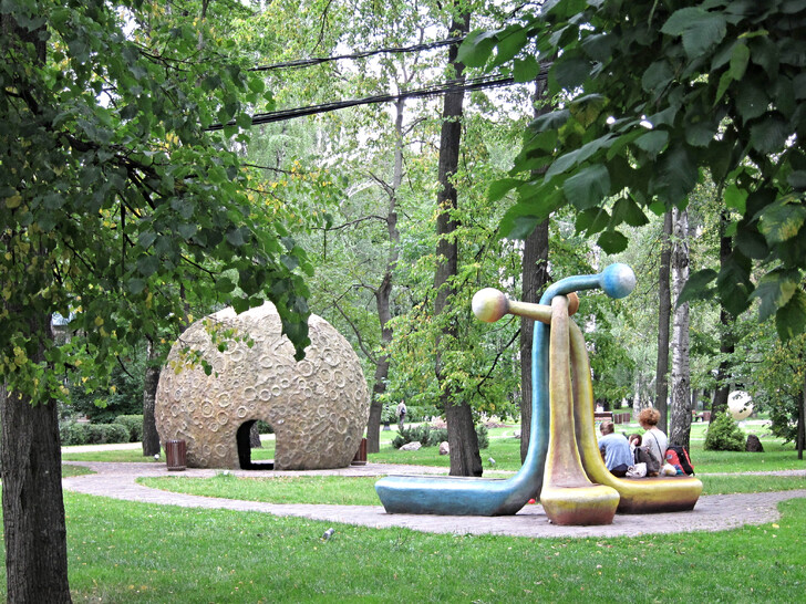 Сад астрономов в парке «Сокольники»