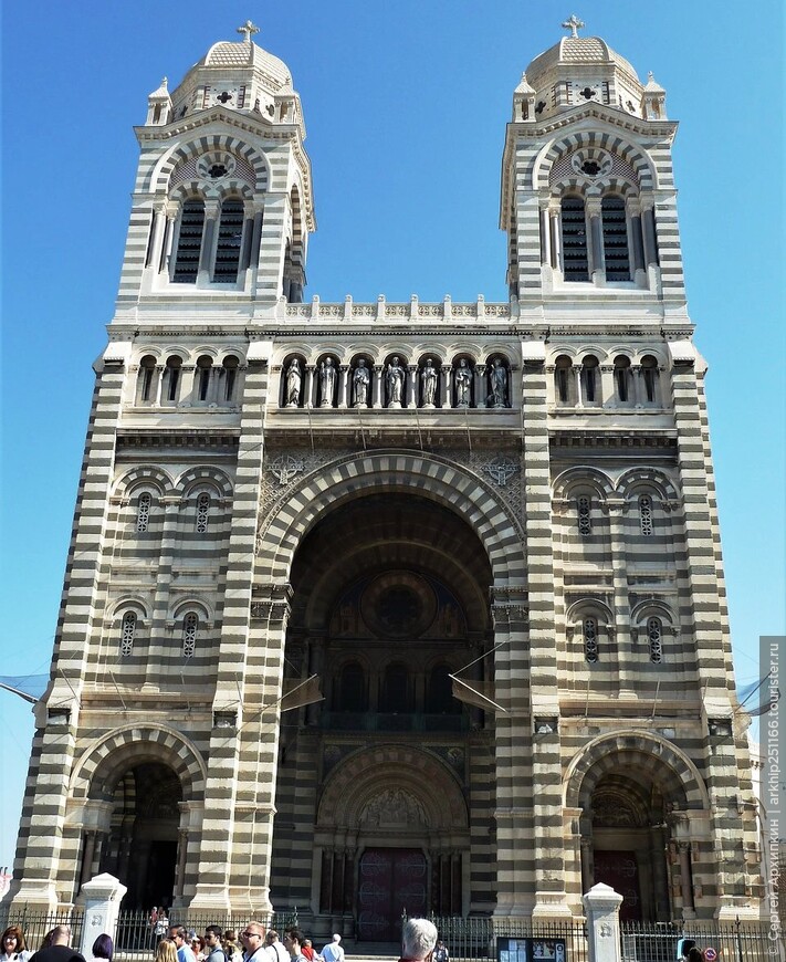 Кафедральный собор Санта Мария Маджоре в Марселе — роскошь в византийском стиле