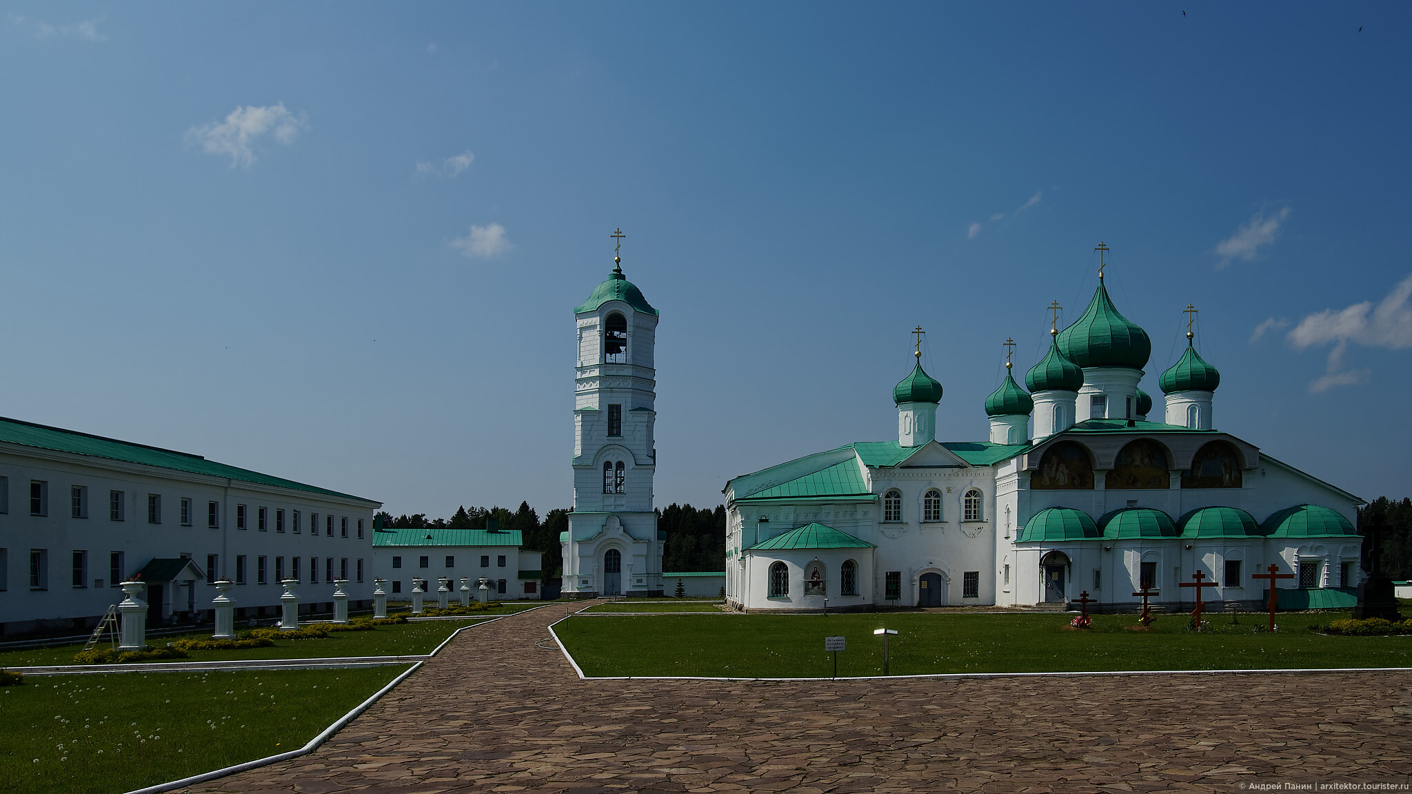 Александро свирский монастырь карта