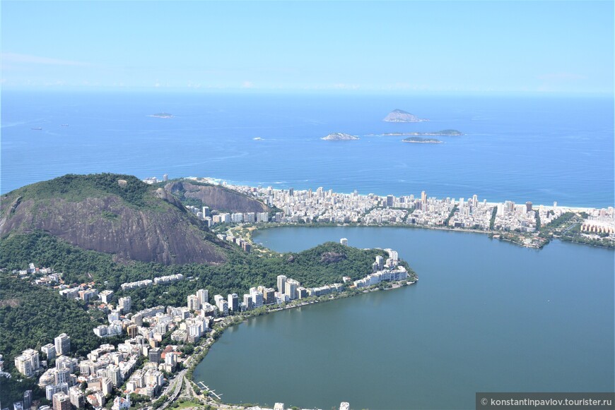Бразилия. Рио-де-Жанейро. Вид сверху