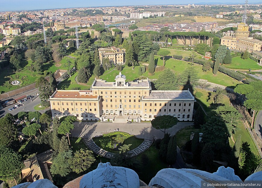Взгляд на Рим с высоты