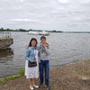 Туристы Ольга и Владимир