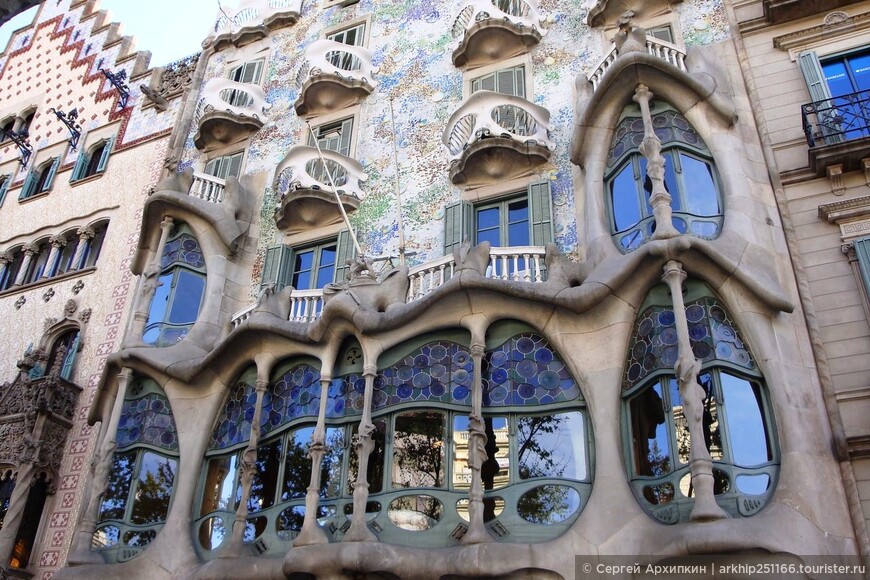 Дом Бальо — здание Гауди в стиле модерна в Барселоне