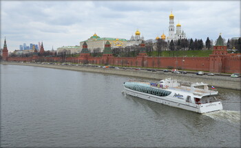Возобновилась навигация по Москве-реке 