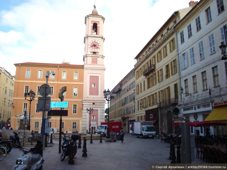 Старый квартал города Ниццы — почти Италия