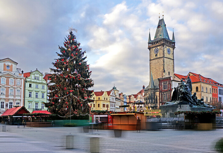 Рождественская ель в Праге