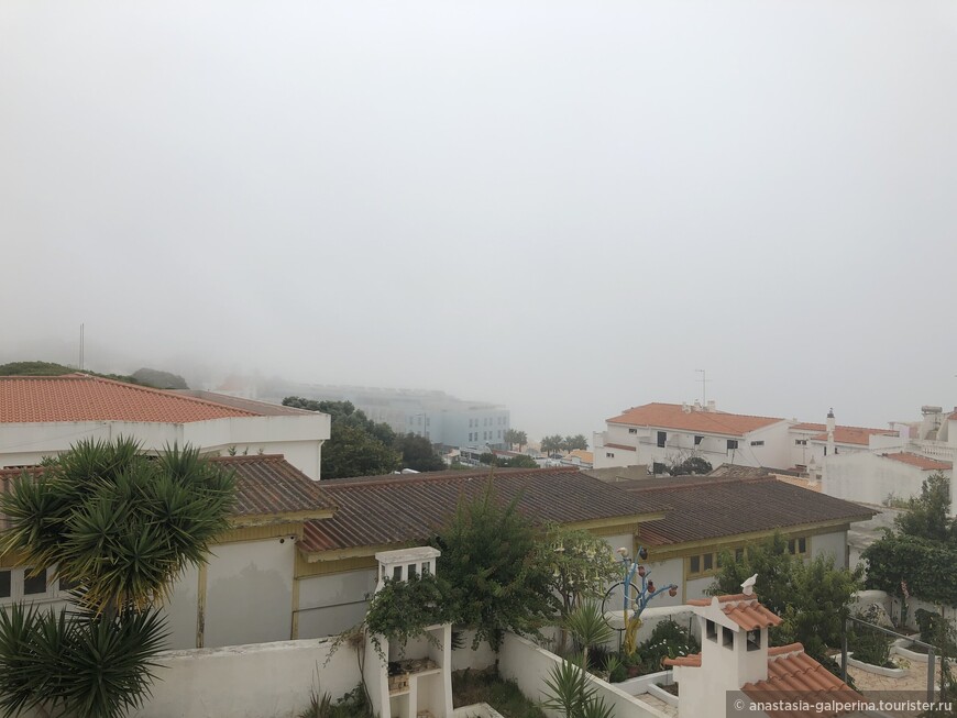 Вид из апартаментов утром второго дня на океане