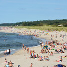 Городской пляж в Балтийске
