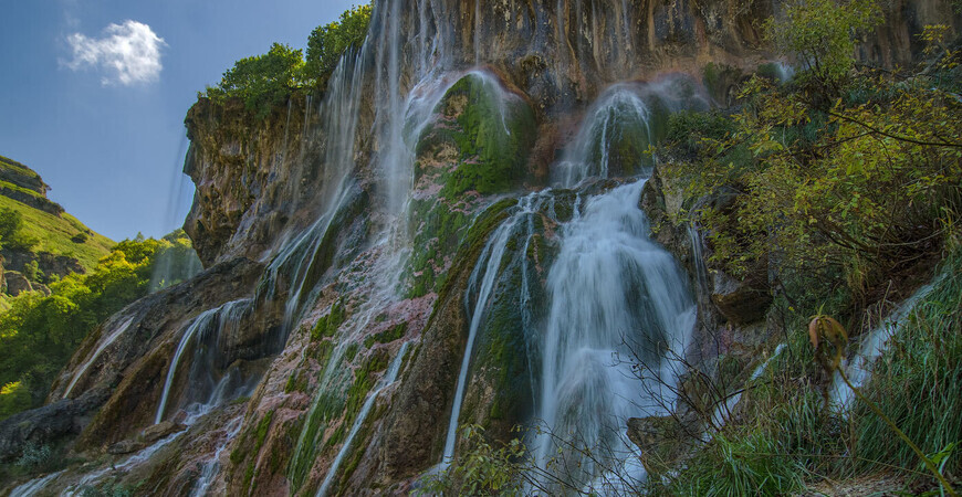 Царские водопады, Кабардино-Балкария – Царская корона, фото, где находится,  как проехать, маршрут, озеро