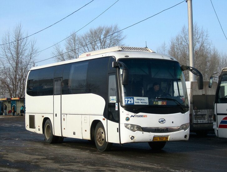 Автобус Ижевск — Набережные Челны