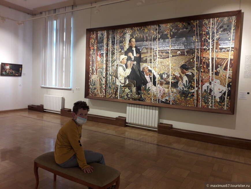 При осмотре Казанского кремля обязательно посетите Художественную галерею