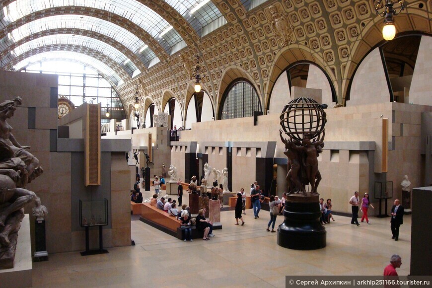 Музей д`Орсе — лучший художественный музей Парижа