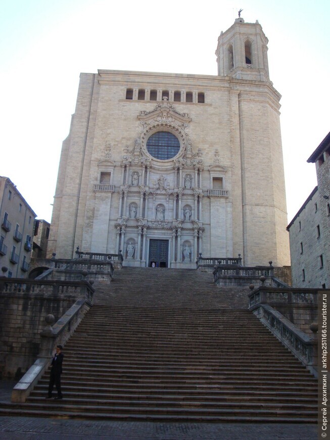 Кафедральный собор Жироны — шедевр готики Каталонии