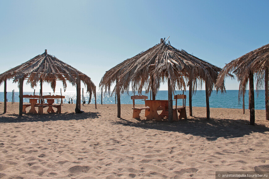 Песочный парадайз — Мокко пляж в Абхазии