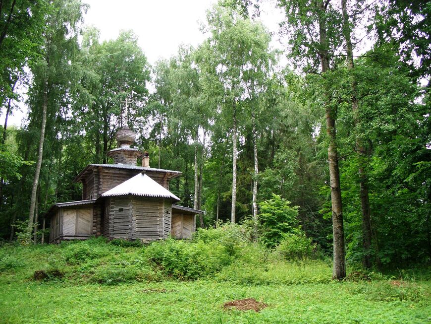 Деревянная церковь на острове Божье дело