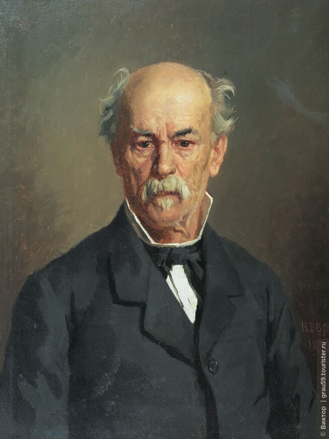 Неврев Николай Васильевич Портрет Герасима Харитоненко (1892)(Из Интернета)