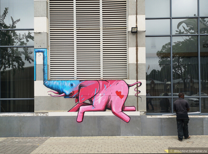 Граффитист из ЮАР создаёт из объектов городского пространства произведения искусства (фото)