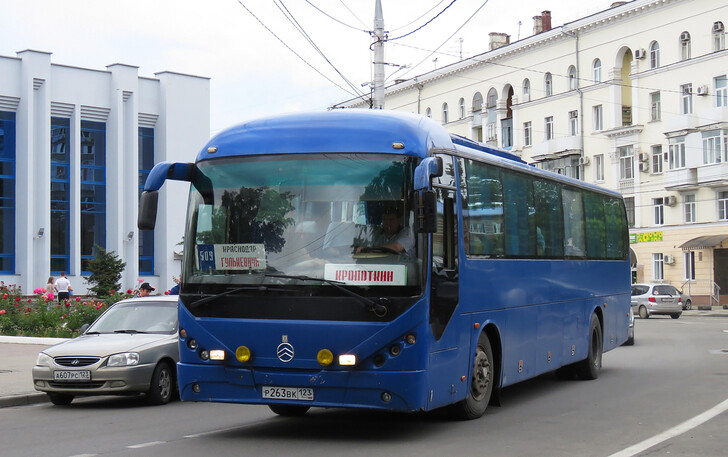 Автобус Кропоткин — Краснодар