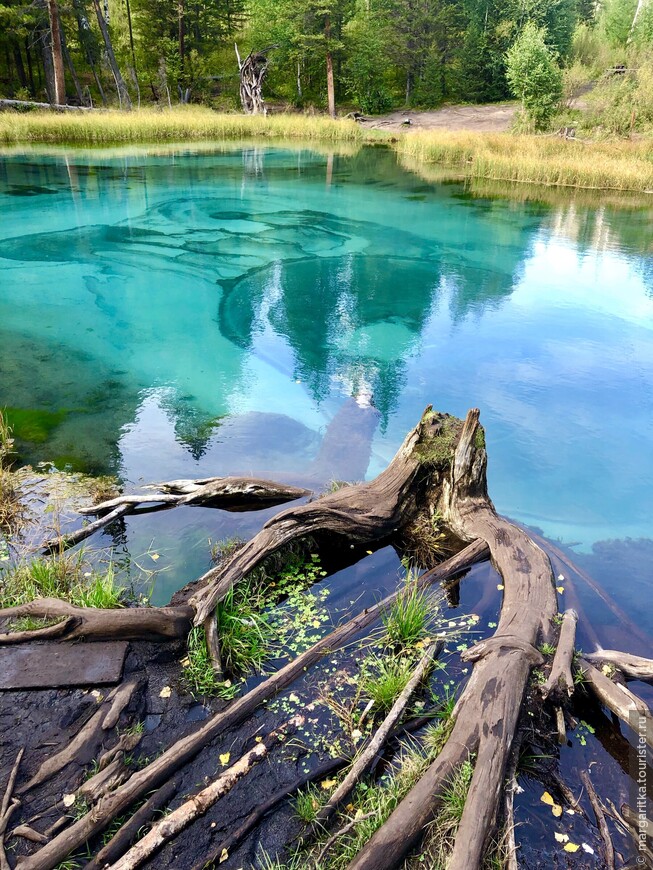 Гейзерово озеро. Горный Алтай