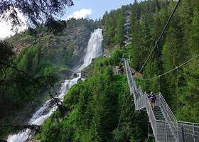 Австрийский Тироль. Самые высокогорные дорога и авто туннель в Европе; самый высокий водопад в Тироле