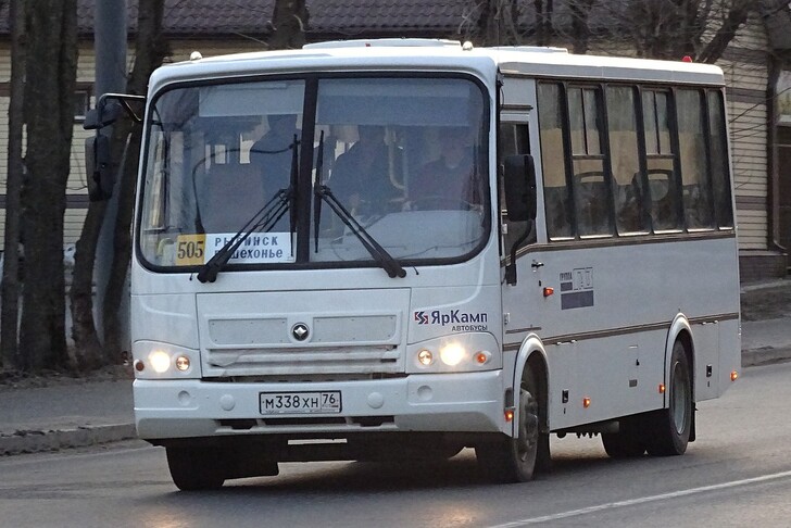 Автобус Рыбинск — Пошехонье