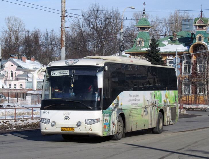 Автобус Рыбинск — Пошехонье