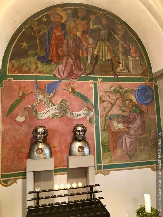 Средневековая церковь Святого Андрея в Кельне