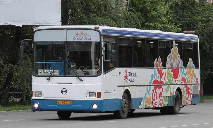 Автобус Челябинск — Миасс