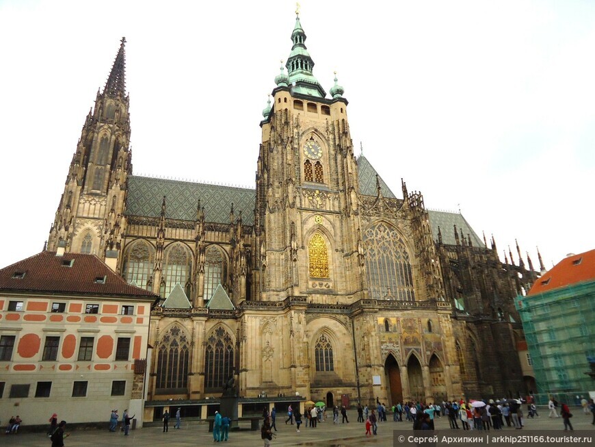 Главный храм Чехии — готический собор Святого Вита