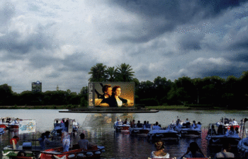 В Тель-Авиве открывают плавучий кинотеатр под открытым небом
