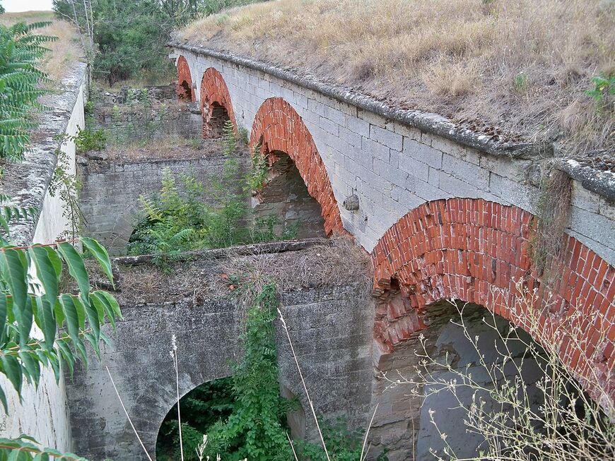 Казематы мортирной батареи Виленского люнета