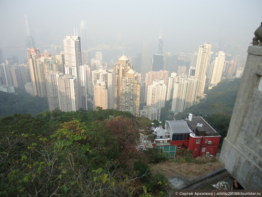 Самая высокая точка Гонконга — Пик Виктории