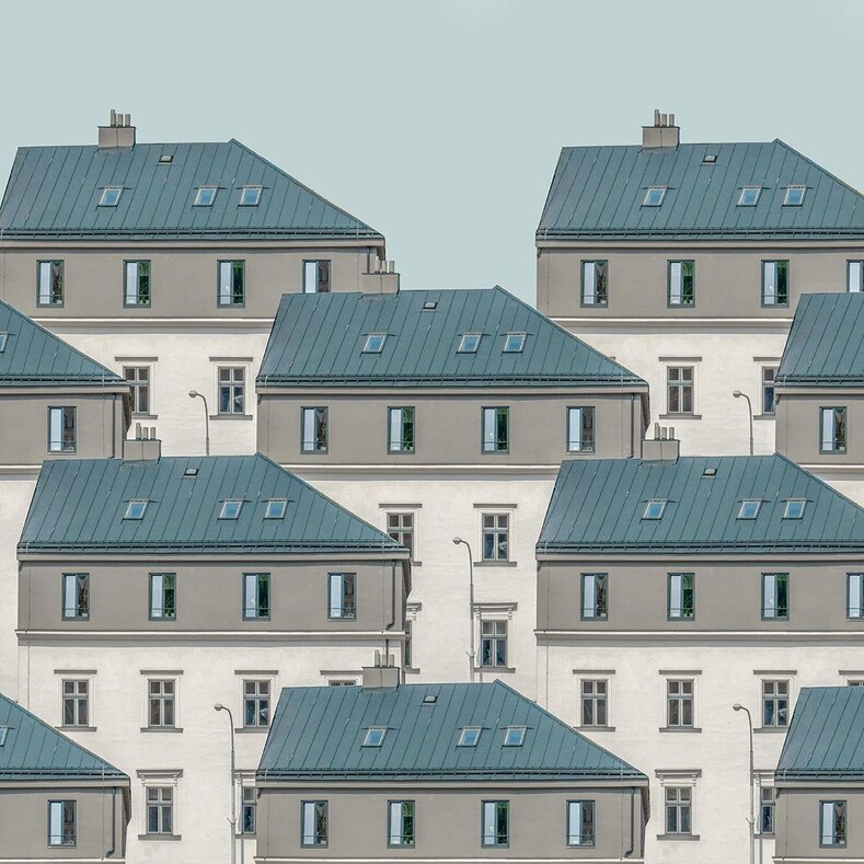 Как превратить серые многоэтажки в красивый арт: работы фотохудожника из Словакии, заставляющие посмотреть на город под другим углом