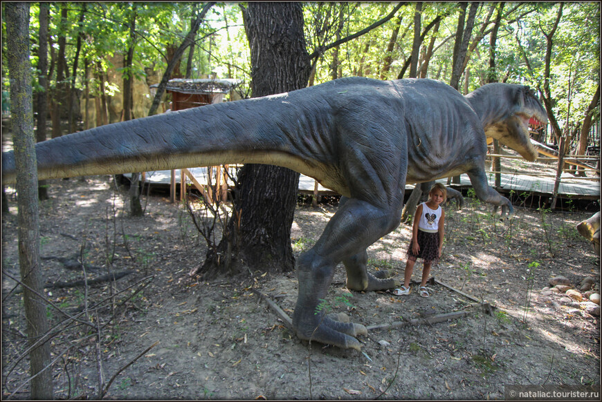Встреча с динозаврами в Сафари-парке