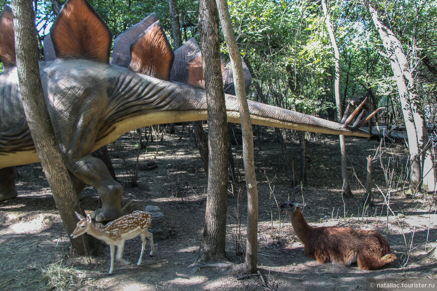 Встреча с динозаврами в Сафари-парке