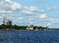 Вид на набережную Петрозаводска с Онежского озера