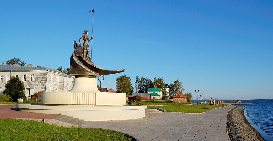 Онежская набережная<br/> в Петрозаводске